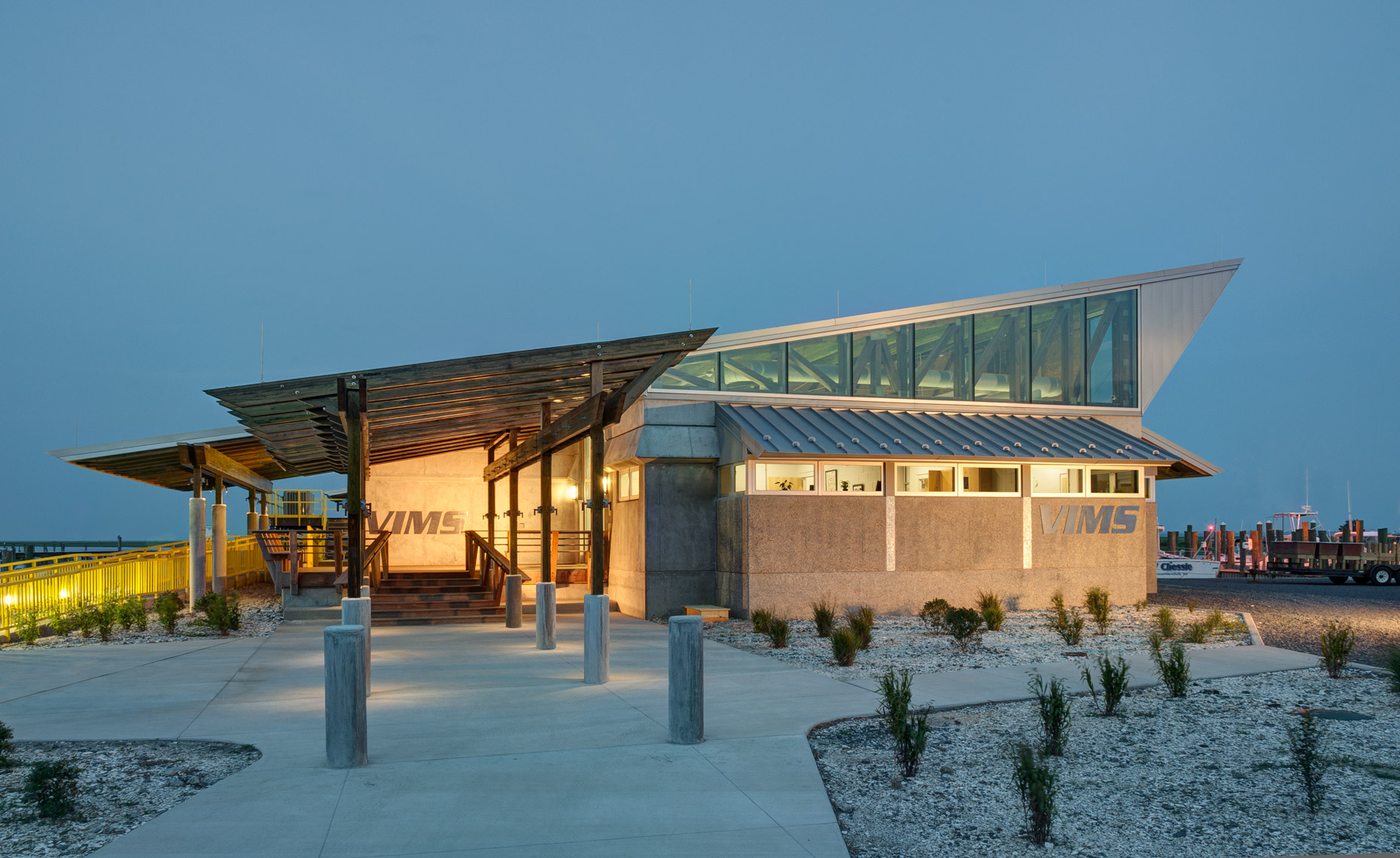 VIMS Eastern Shore Seawater Laboratory